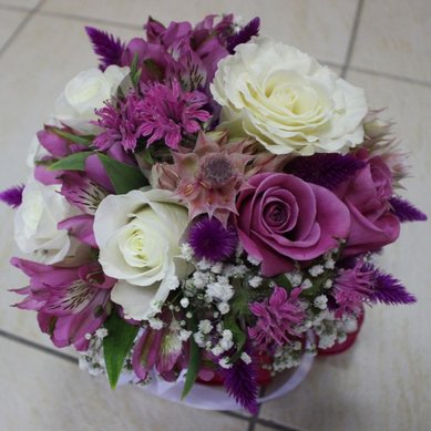 Букет С9685 - Салон цветов Сеть флористических мастерских Цветы Элита