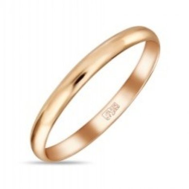 Обручальное кольцо R01-R-040-200-М13143 - Ювелирный бренд Московский ювелирный завод